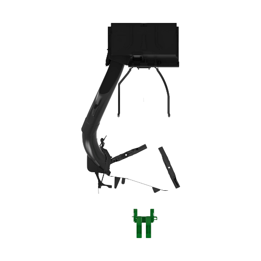 John Deere 2 Bag Material Collection System for Select Z300 ZTrak Mowers - BUC11342 - RDO Equipment