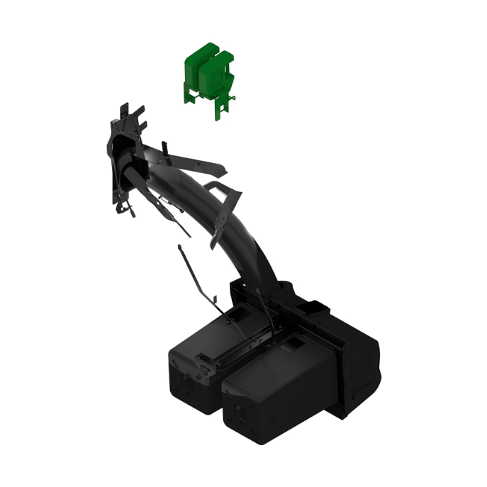 John Deere 2 Bag Material Collection System for Select Z300 ZTrak Mowers - BUC11342 - RDO Equipment