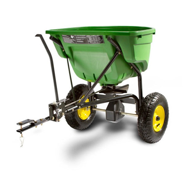 John Deere 59kg Tow-behind Spin Spreader for Ride-on Mowers