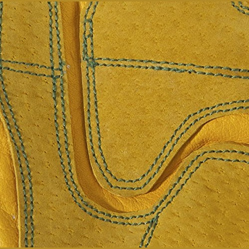 John Deere Grain Cowhide Leather Work Gloves - RDO Equipment