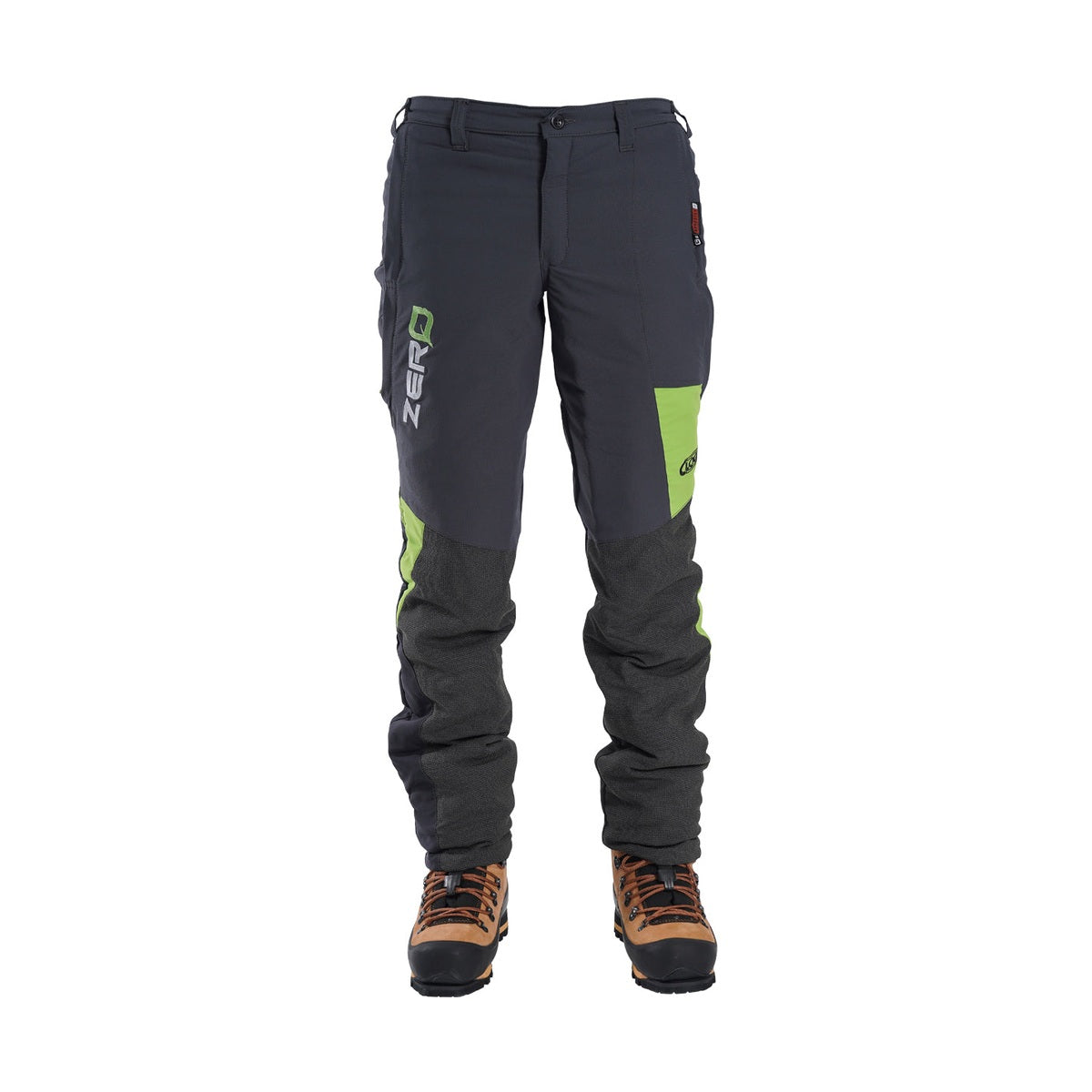 Clogger Zero Gen2 Light and Cool Men's Chainsaw Protective Pants - Grey/Green - RDO Equipment