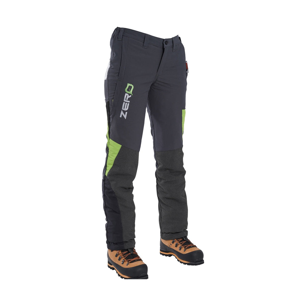 Clogger Zero Gen2 Light and Cool Women's Chainsaw Protective Pants - Grey/Green - RDO Equipment