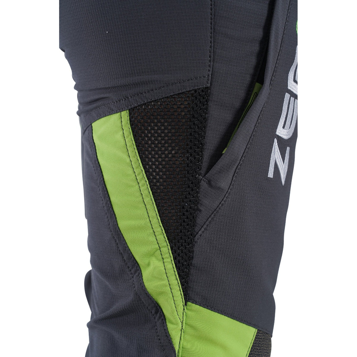 Clogger Zero Gen2 Light and Cool Women's Chainsaw Protective Pants - Grey/Green - RDO Equipment