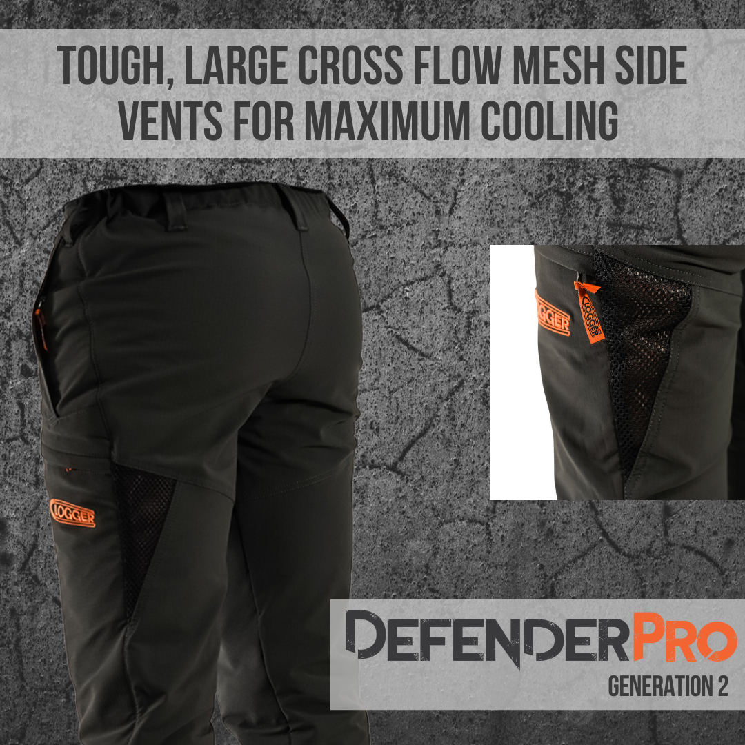 Clogger DefenderPRO Gen2 Tough Men's Chainsaw Protective Pants - RDO Equipment