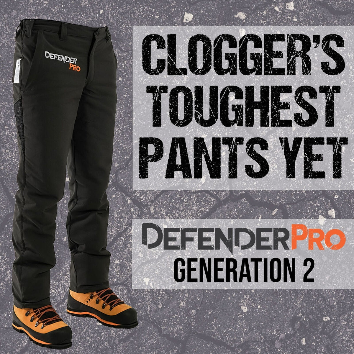 Clogger DefenderPRO Gen2 Tough Men's Chainsaw Protective Pants - RDO Equipment