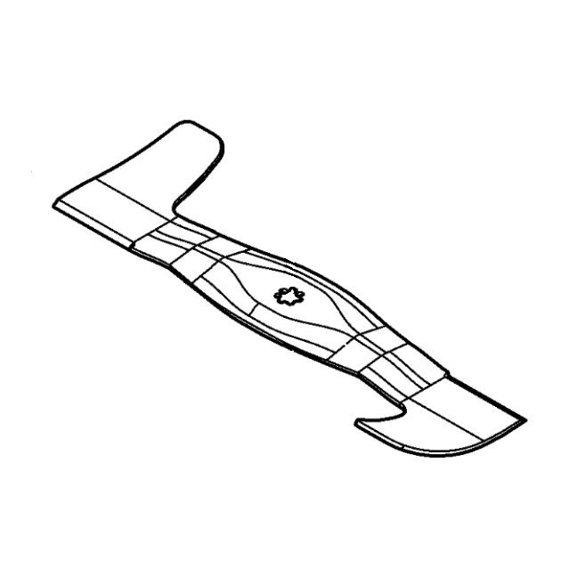 John Deere Mower Blade for X147R Rear Discharge Mowers - GX24567