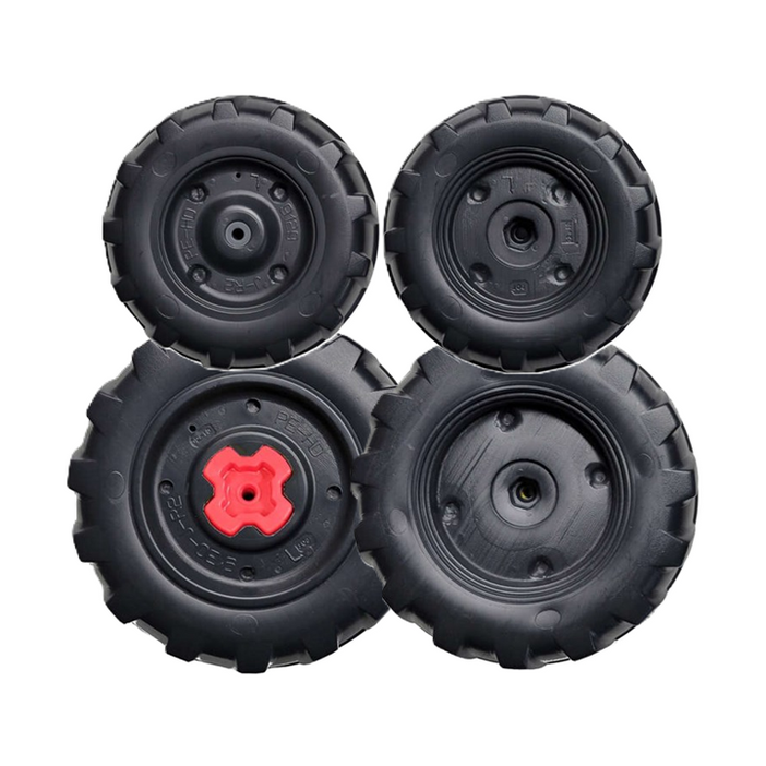 John Deere 12v Ground Force Ride-on Loader & Tractor Replacement Wheels (Set of 4)