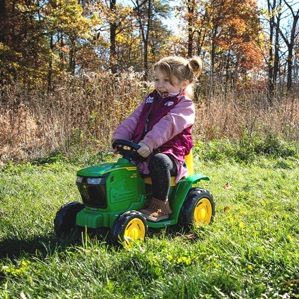 John Deere 6V Mini Ride-on Tractor Toy