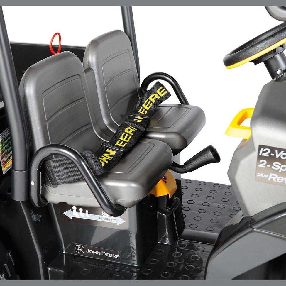 John Deere Kids 12V Midnight Black Ride-On XUV Gator with Roof - RDO Equipment