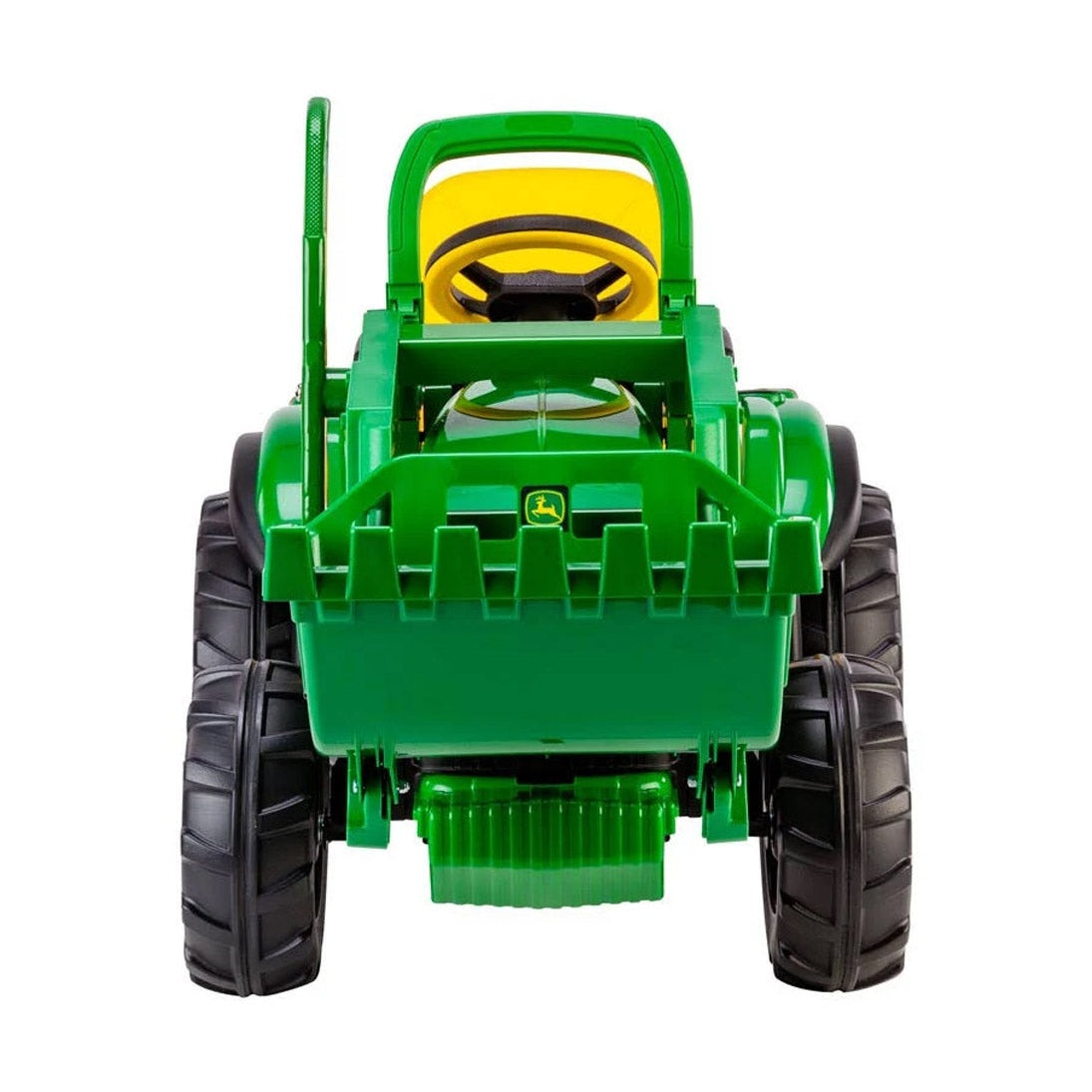 John Deere 12V Ride-On Ground Loader Tractor with Scoop - RDO Equipment