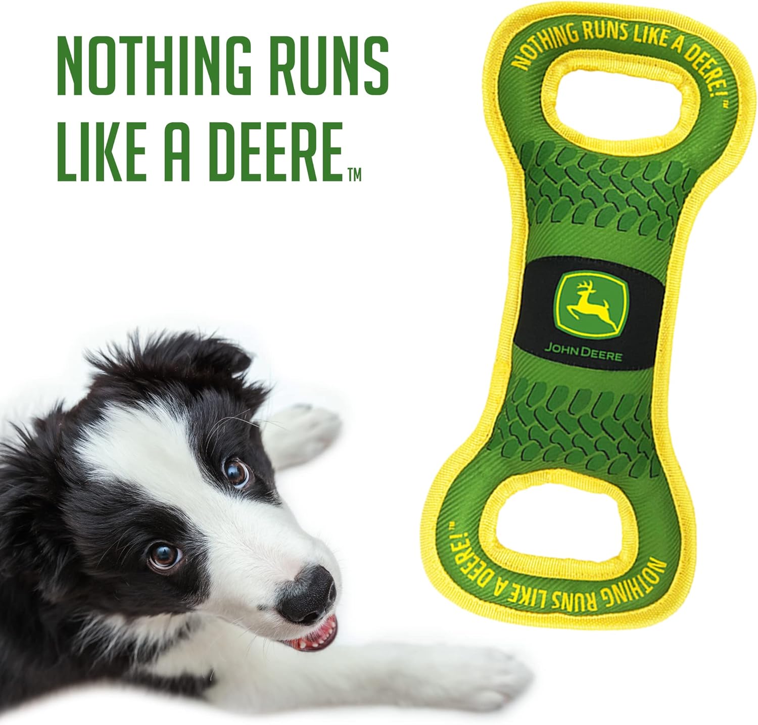 John Deere Pets Nylon Dog Chew Tug Toy