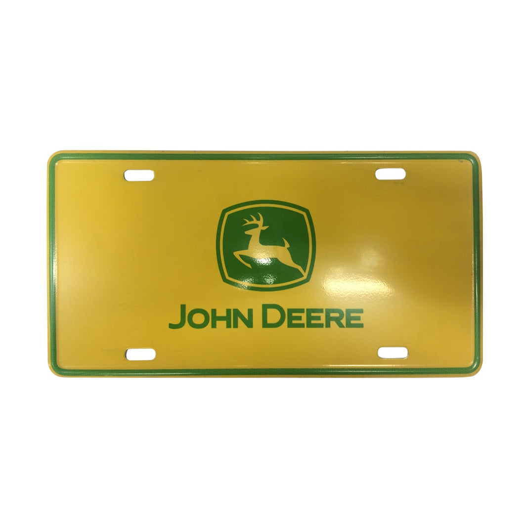 John Deere License Rego Plate