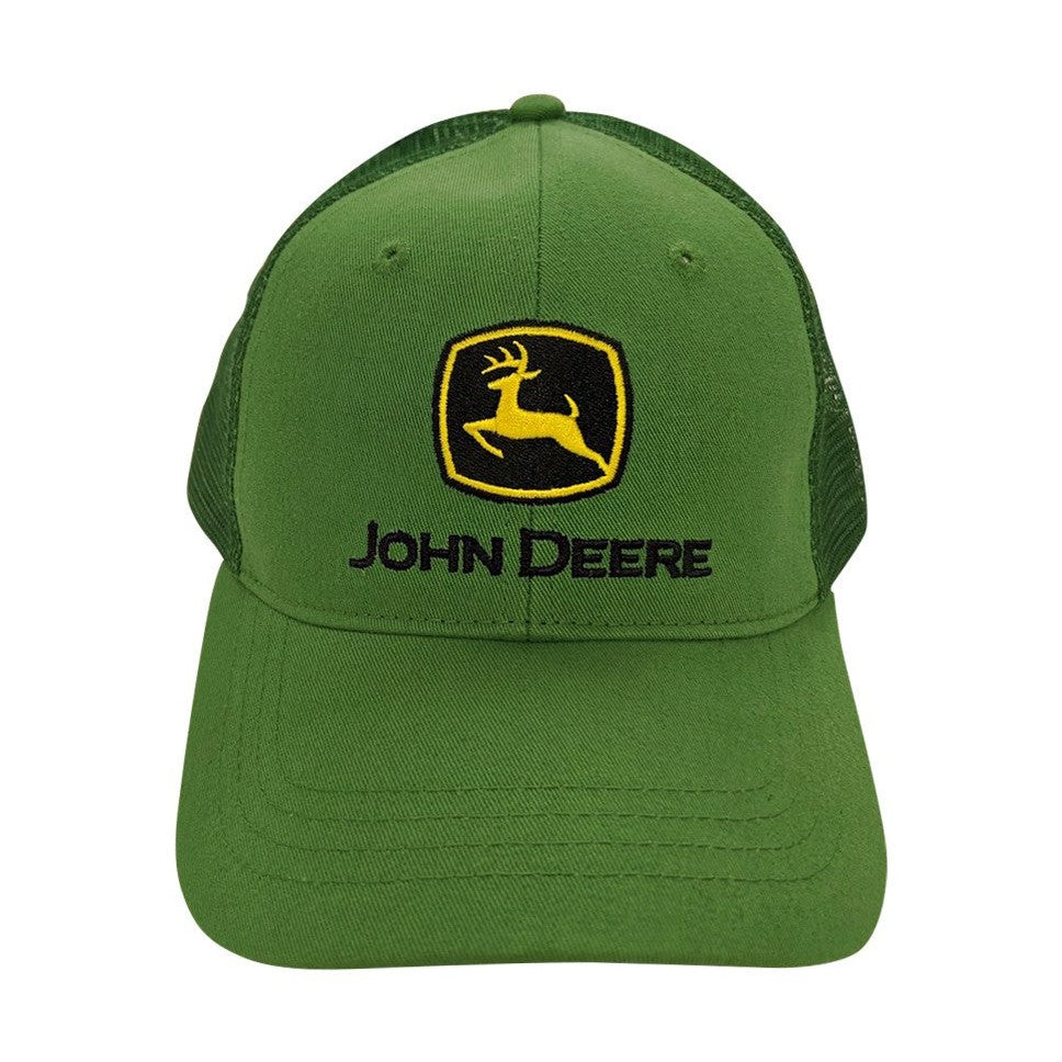 John Deere Twill Trucker Cap