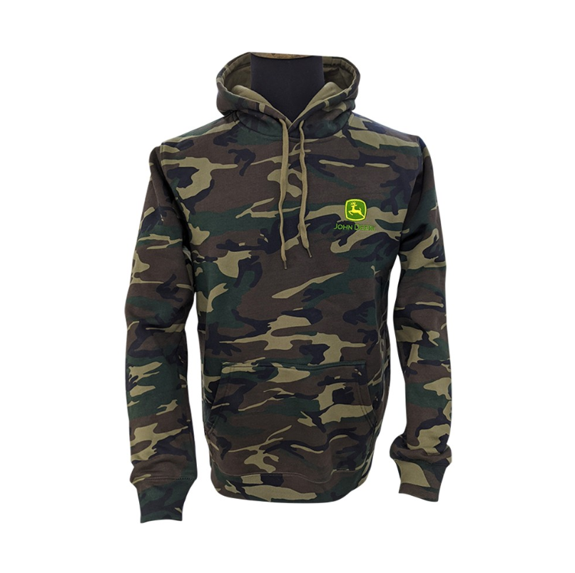 John Deere Men's Camo Hoodie
