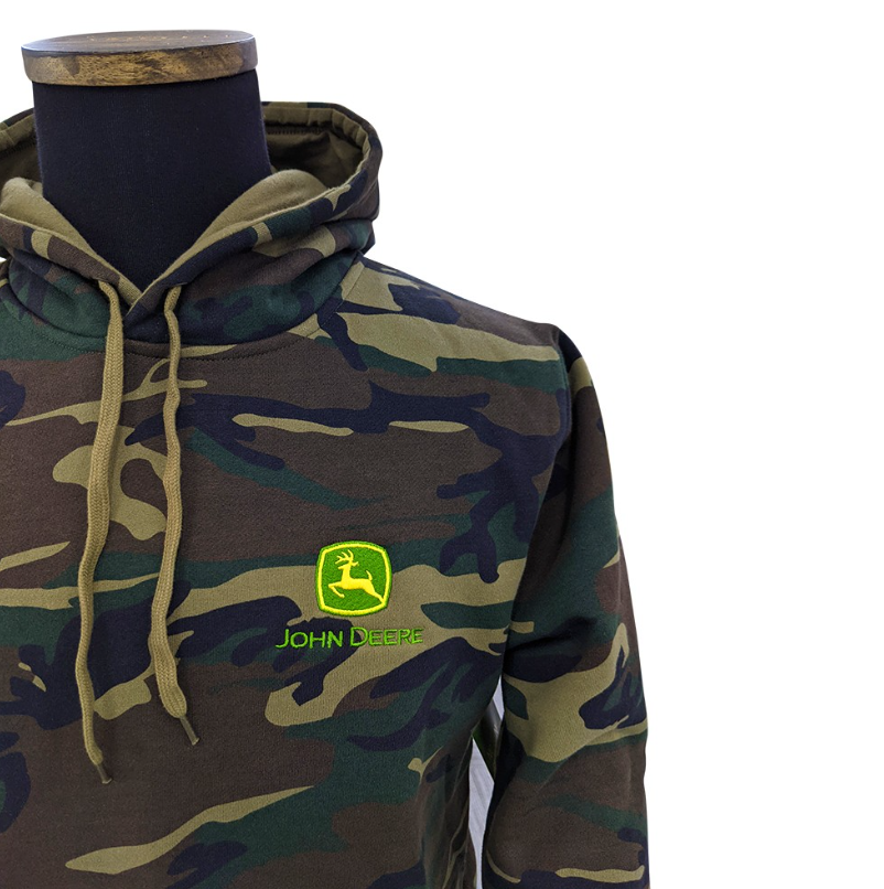 John Deere Men's Camo Hoodie