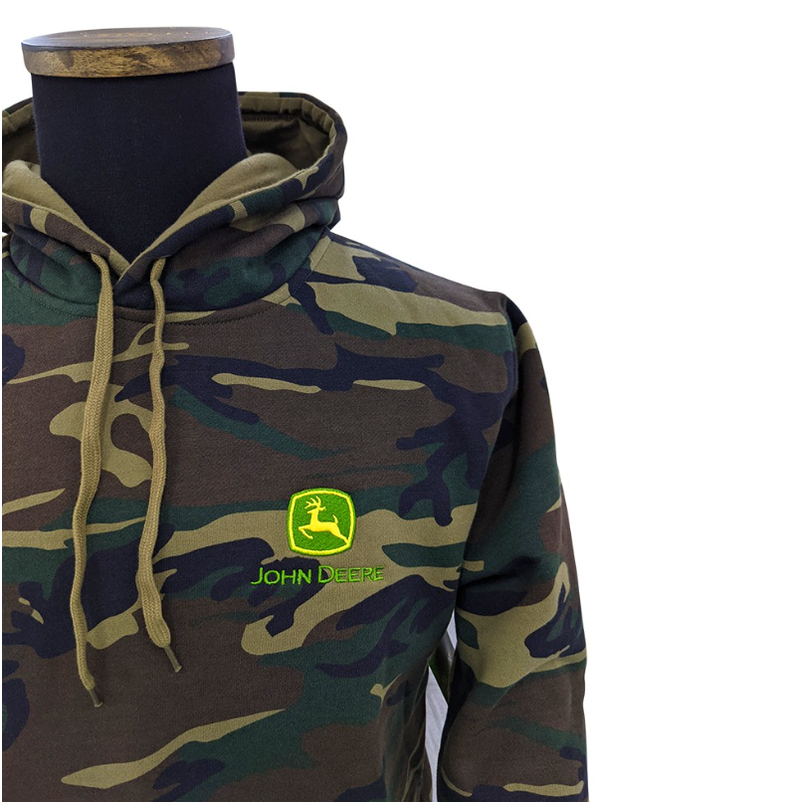John Deere Men's Camo Hoodie