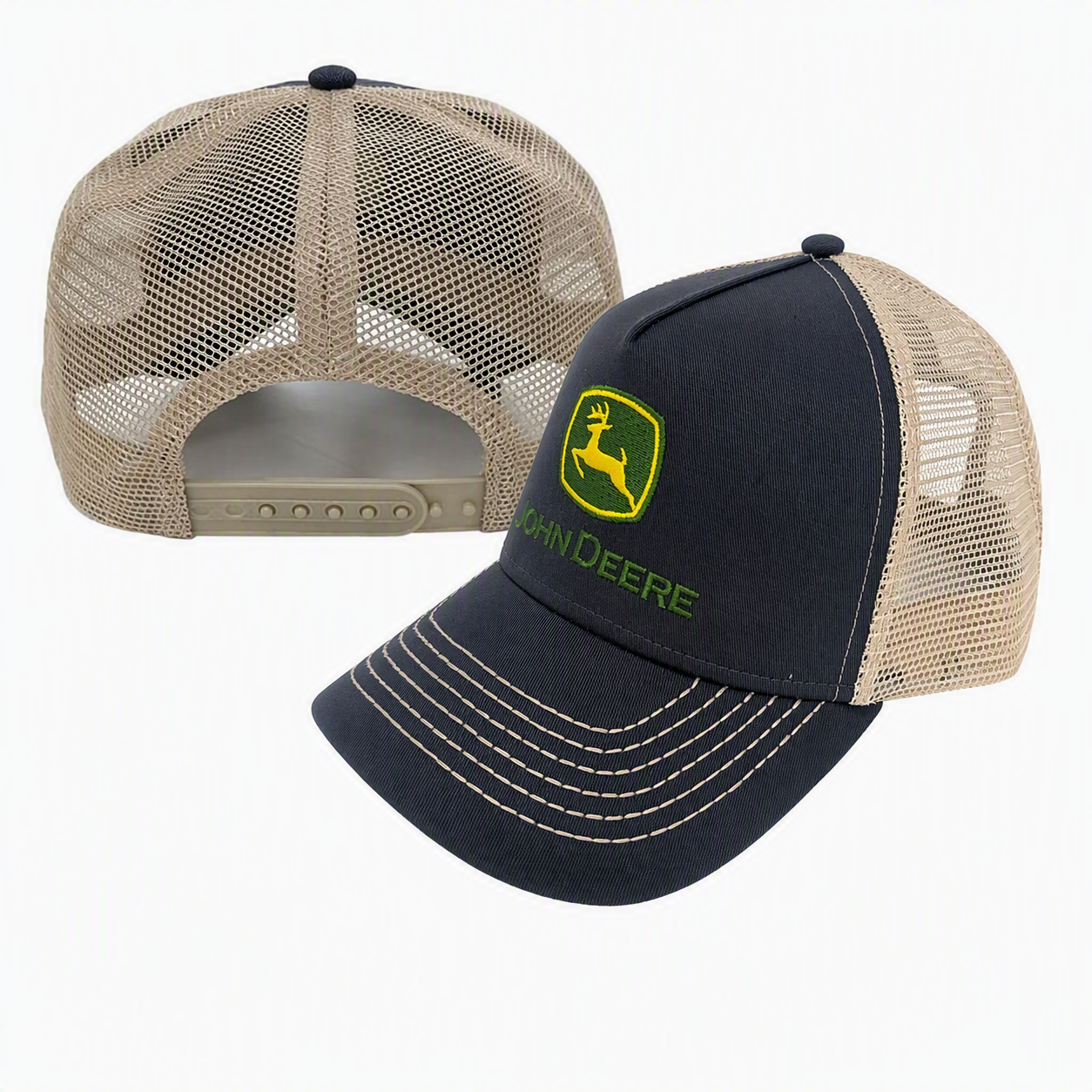 John Deere 2-Tone Mesh Trucker Cap