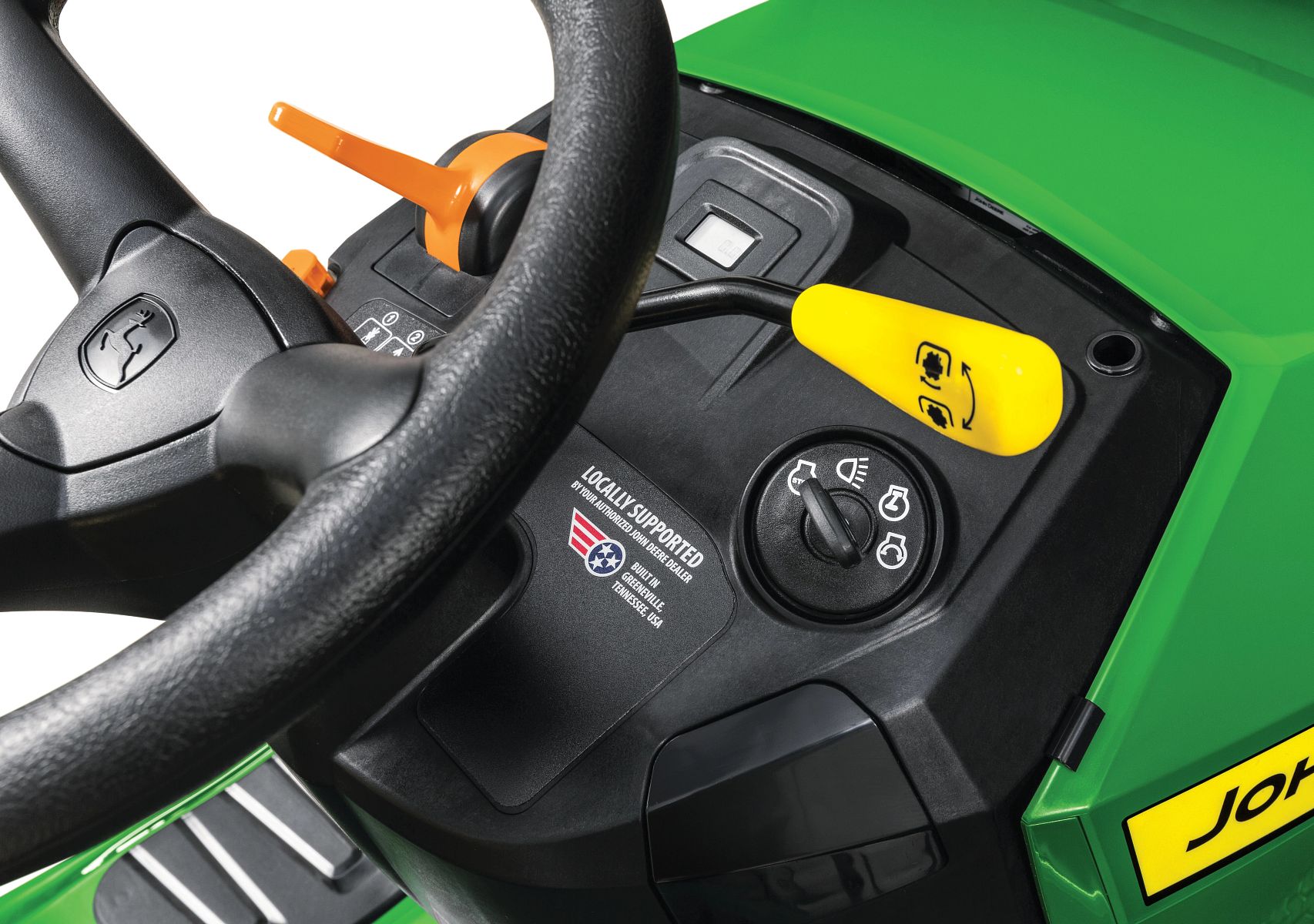 John Deere S100 17.5HP 42" Ride-on Mower