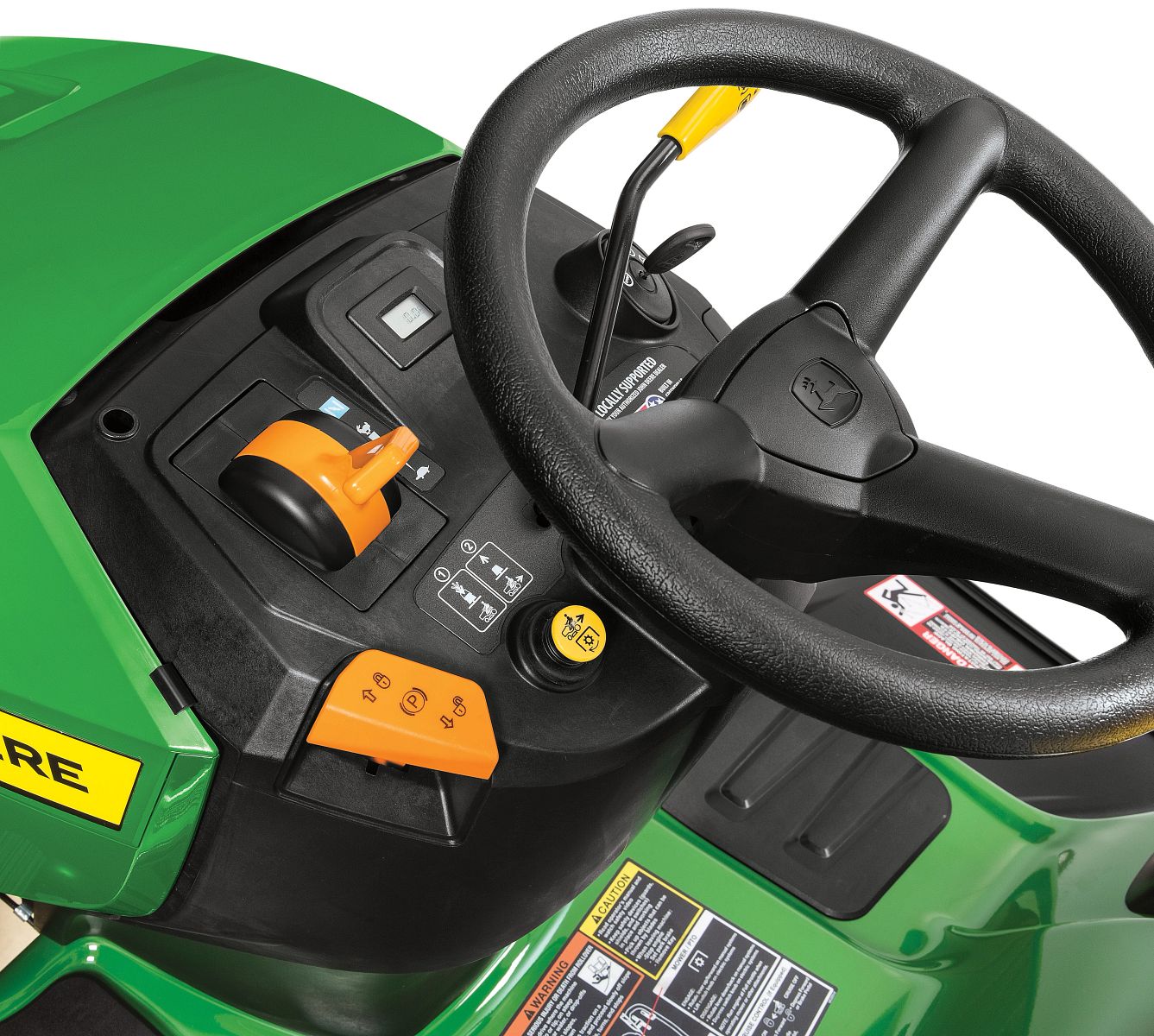 John Deere S100 17.5HP 42" Ride-on Mower