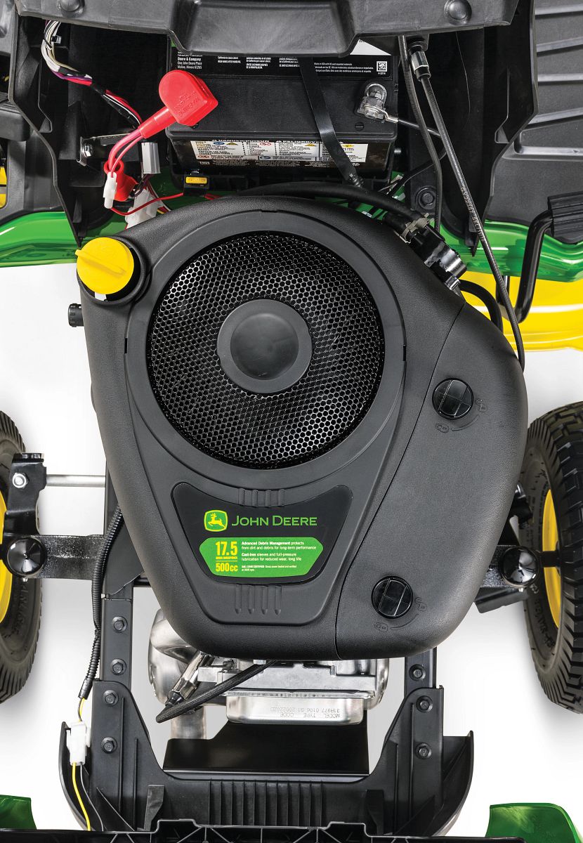 John Deere S100 17.5HP 42" Ride-on Mower
