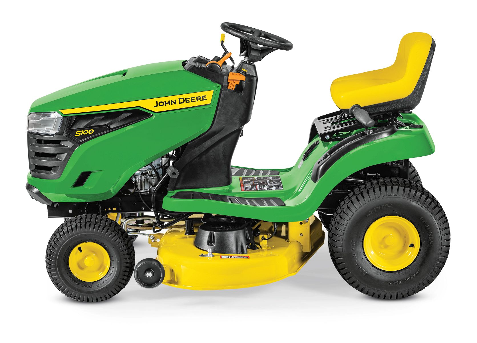 John Deere S100 17.5HP 42" Ride-on Mower