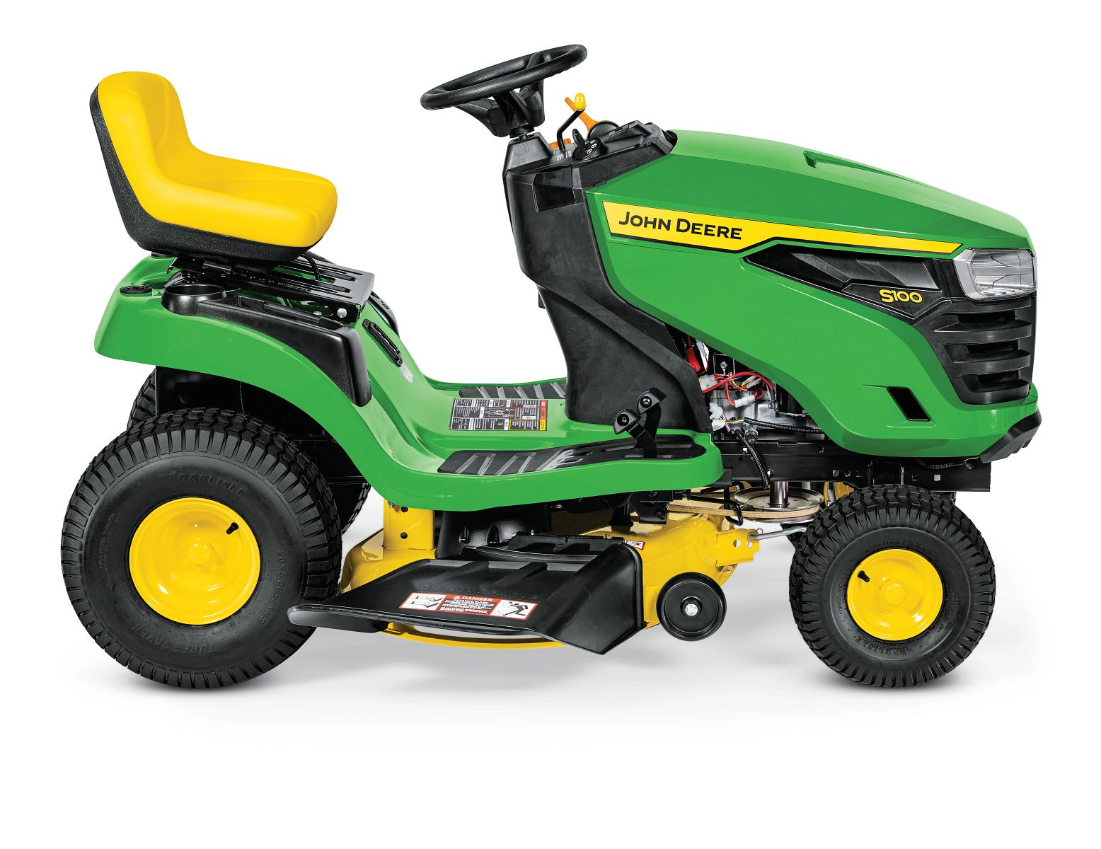 John Deere S100 17.5HP 42" Ride-on Mower