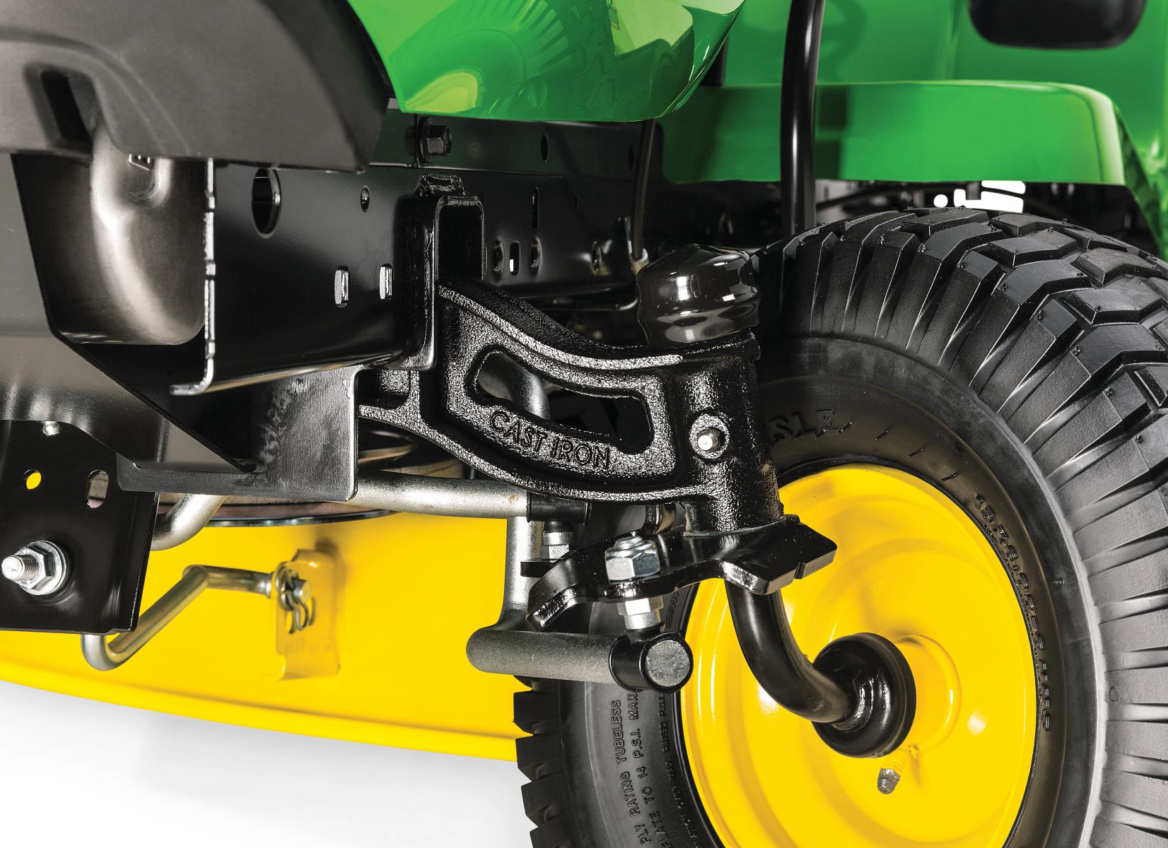 John Deere S100 17.5HP 42" Ride-on Mower