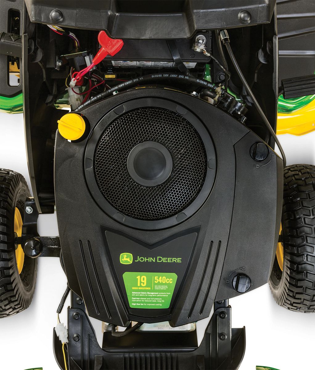 John Deere S110 Ride-on Mower