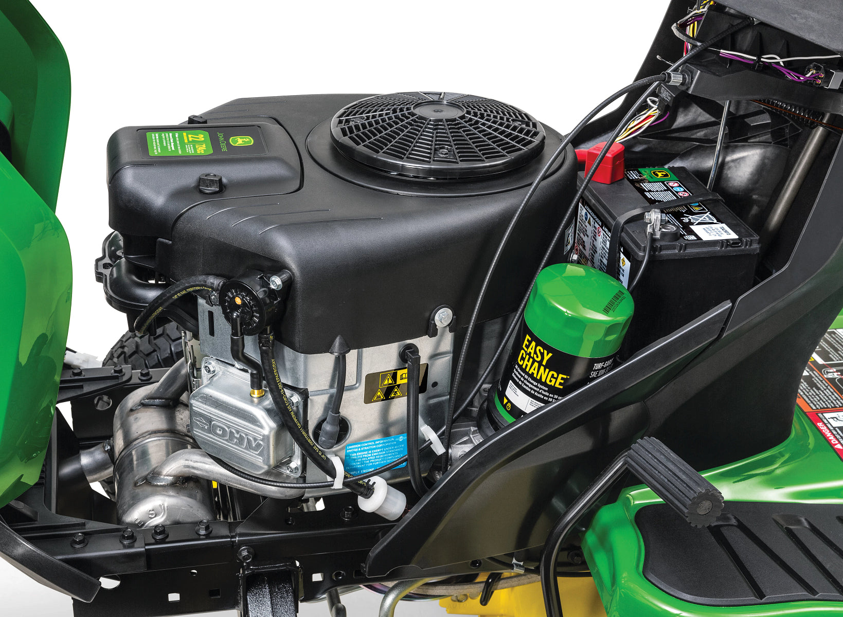 John Deere S120 Ride-on Mower