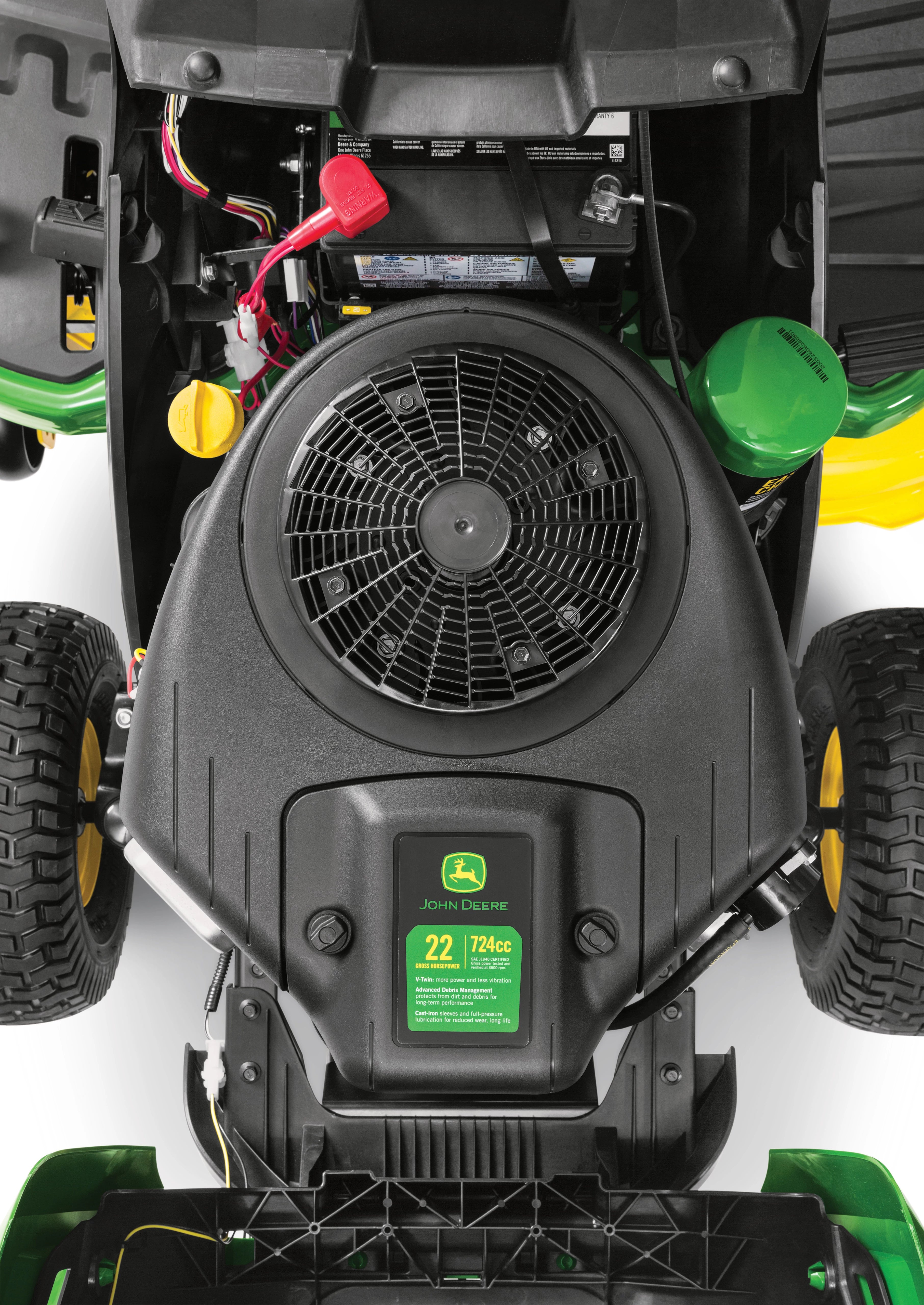 John Deere S110 Ride-on Mower