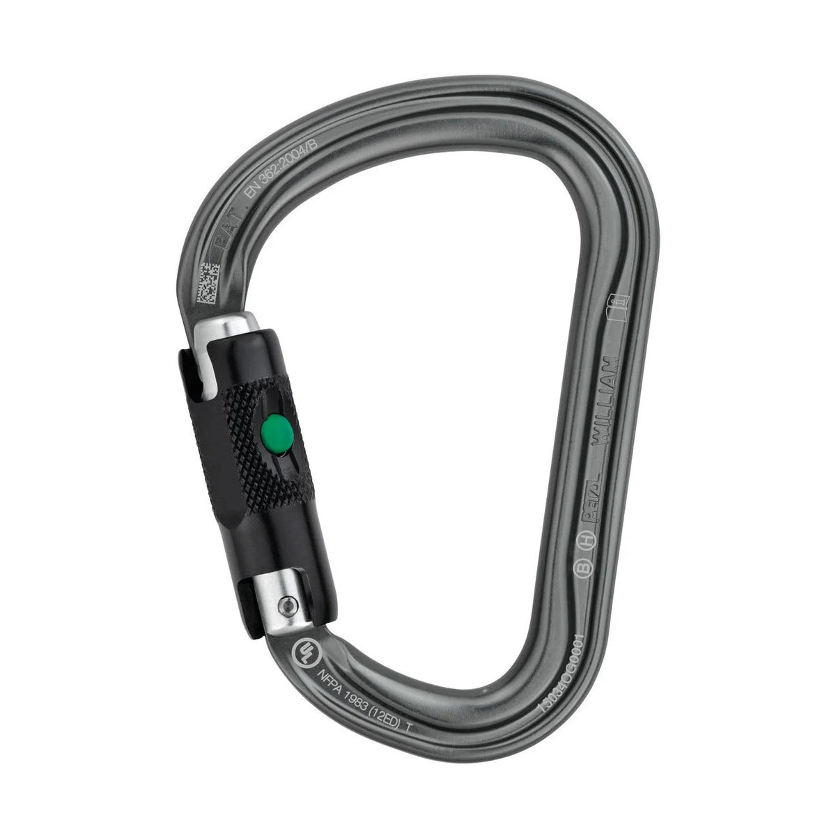 Petzl William Ball Lock Double Locking Carabiner