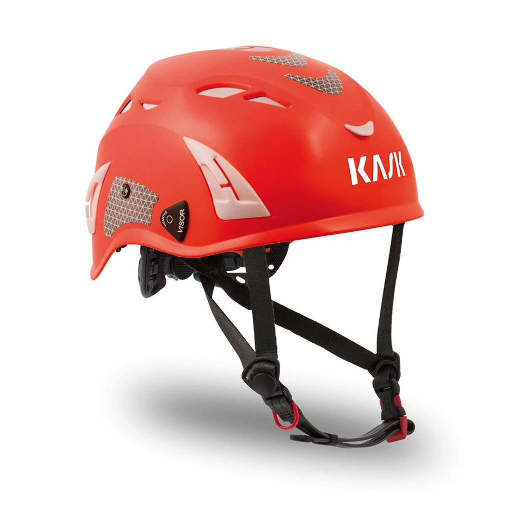 Kask Super Plasma Hi-Viz Red Helmet