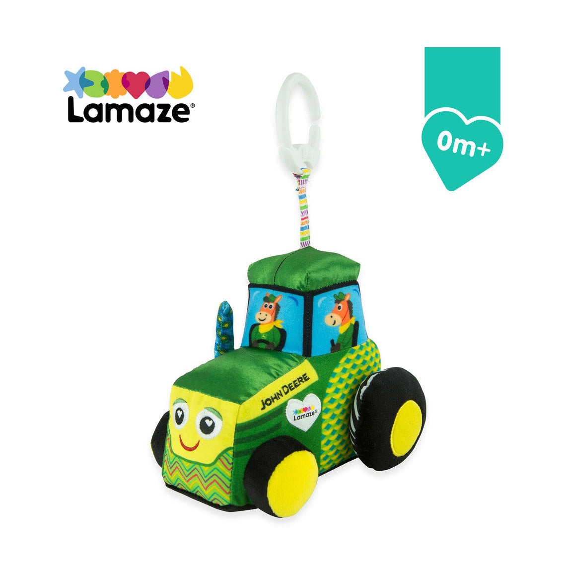 John Deere Clip & Go Tractor Baby Toy RDO Equipment - RDO Equipment