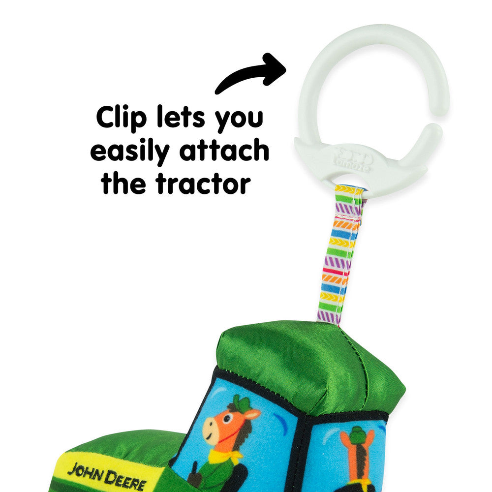 John Deere Clip & Go Tractor Baby Toy RDO Equipment - RDO Equipment