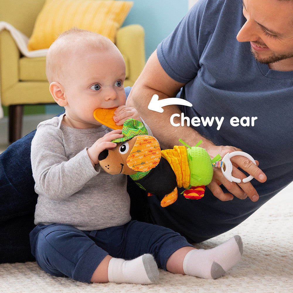 John Deere Lamaze Corn E Dogg Clip & Go Plush Toy - RDO Equipment