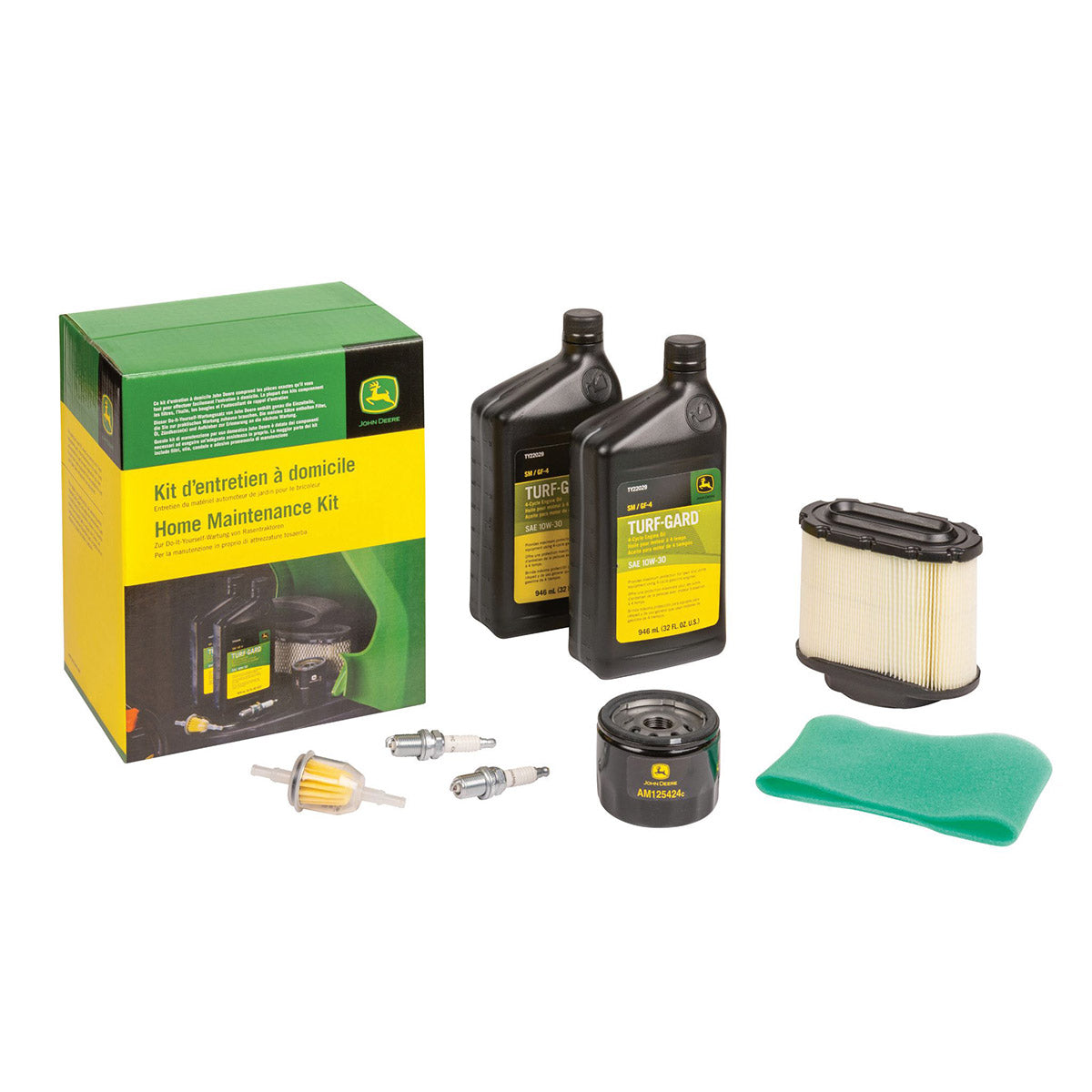 John Deere Home Maintenance Kit D150, D160, D170, Z225, Z245, Z425 & Z525E - LG268