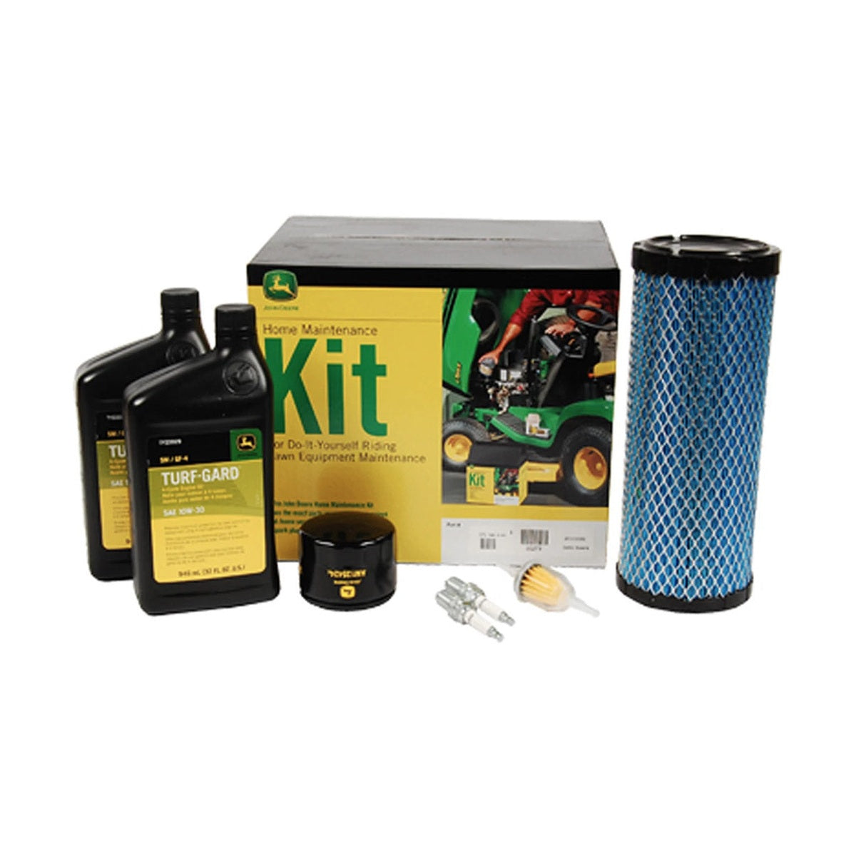 Tune Up Service Maintenance Kit w/ Oil Compatible with John Deere LT133 LT150 LT155 GY20574 08200204, 842502, 24604, CC 12 050 08, 21397200, 531307393, 12 050 01, 12 050 01 S, AM121608, 12 083 05