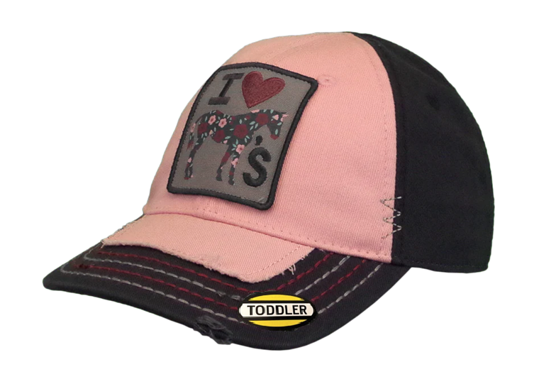 John Deere Toddler I Love Horses Baseball Cap