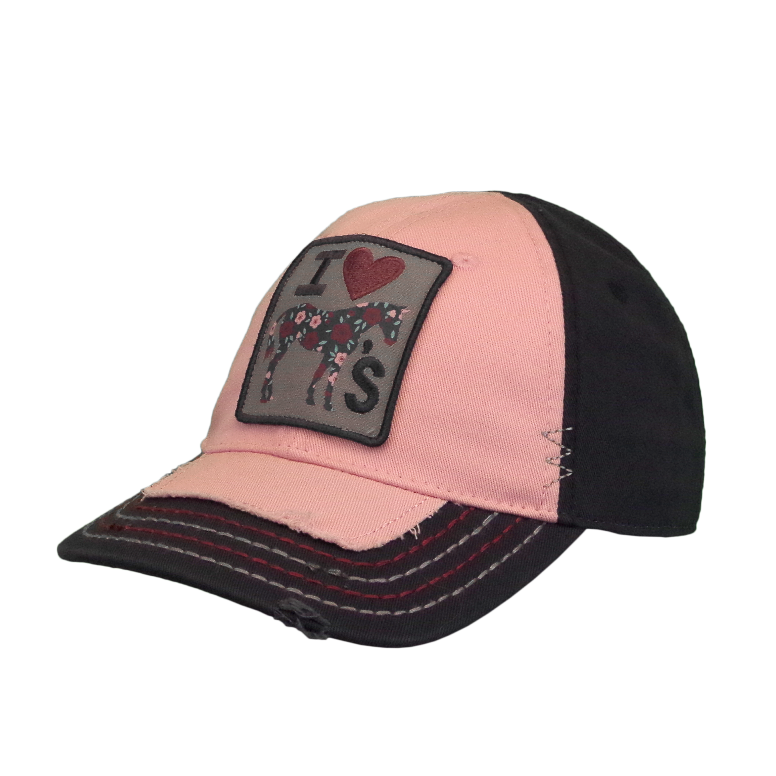 John Deere I Love Horses Baseball Cap