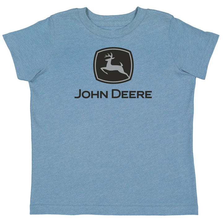 John Deere Toddler Vintage Indigo Logo Tee