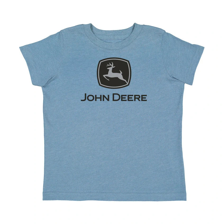 John Deere Toddler Vintage Indigo Logo Tee