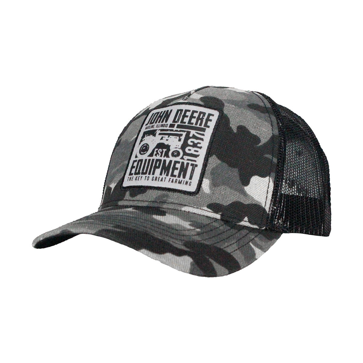 John Deere Camo 1837 Trucker Cap