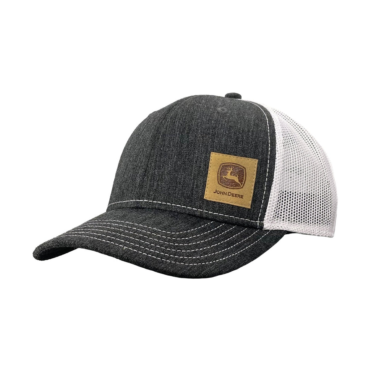 John Deere Suede Patch Trucker Cap