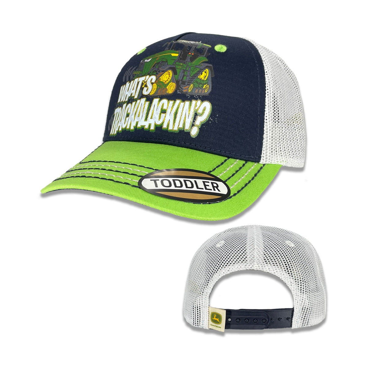 John Deere Toddler Trackalackin Trucker Cap