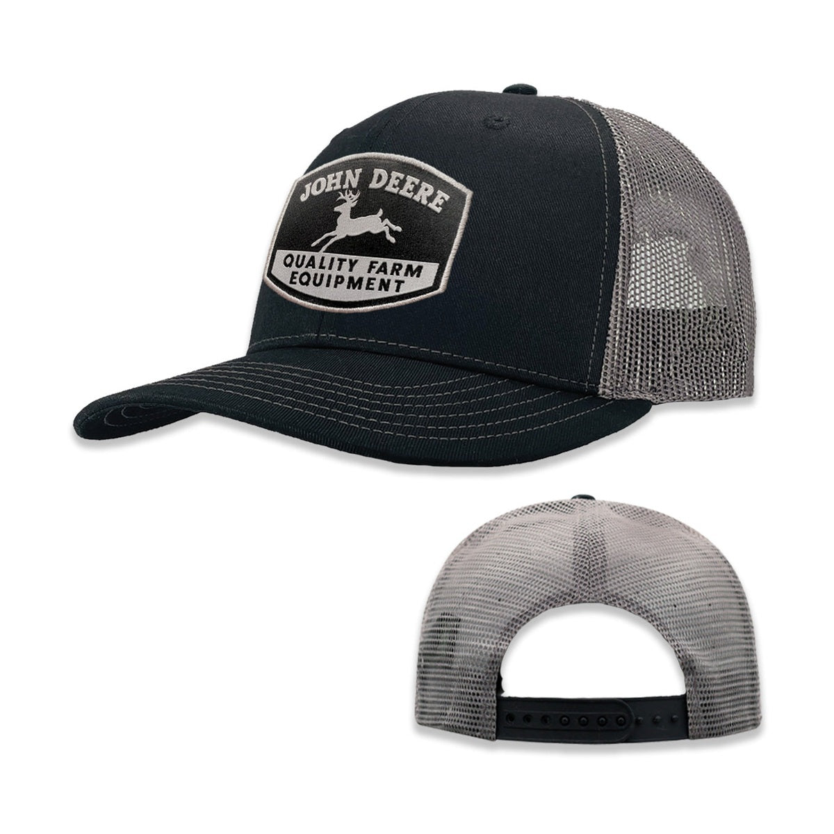 John Deere Charcoal Moline 112 Trucker Cap