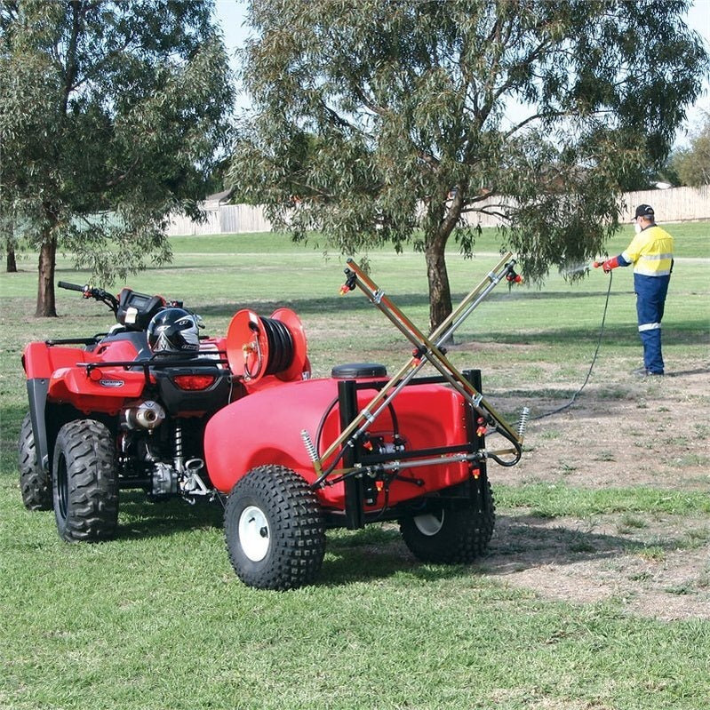 Silvan 300L Lightfoot Trailer Sprayer with Hose reel and 4m Folding Boom