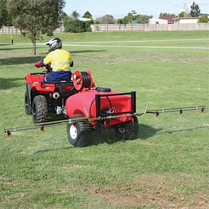 Silvan 300L Lightfoot Trailer Sprayer with Hose reel and 4m Folding Boom