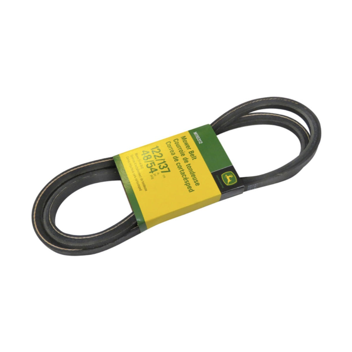 John Deere Mower Deck Drive Belt for LX, GT, 100 Series with 48" or 54" Deck - M110312