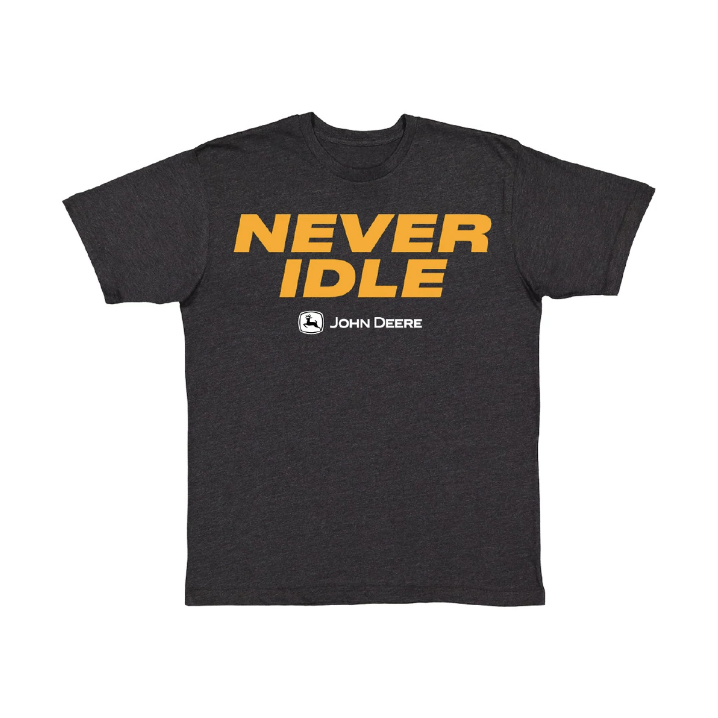 John Deere Men's Never Idle Tee