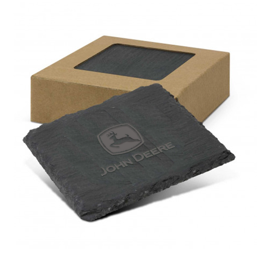 John Deere Slate Coasters (Set of 4)